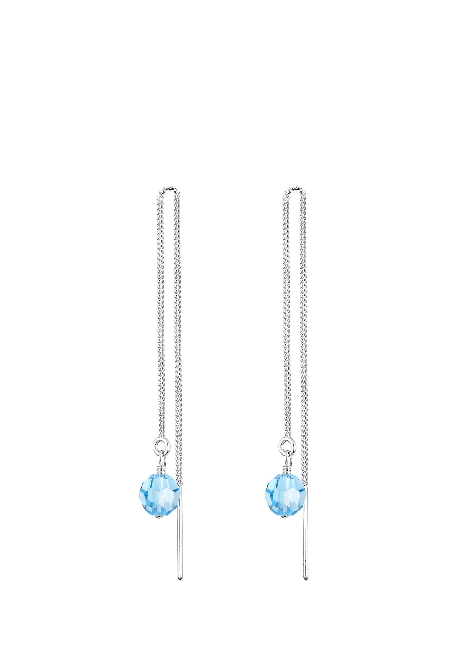 Ohrringe Damen – Tropfenform Mit Topas & Zirkonia, 925 Silber