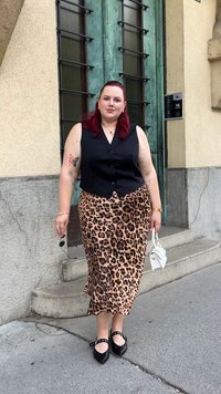 Next PETITE FIT   - Maxirok - leopard