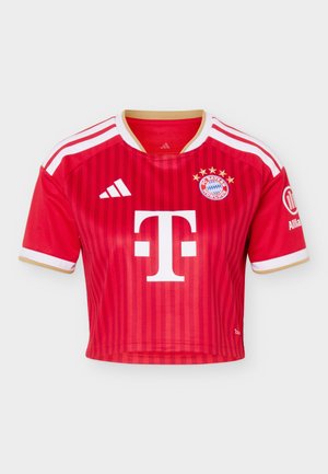 adidas Performance, FC BAYERN 26/27 HOME CROPPED  - Equipación de clubes - better scarlet/white