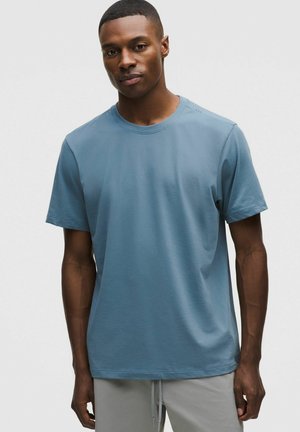 ZEROED IN SHORT-SLEEVE - T-shirt basic - steel blue-1179