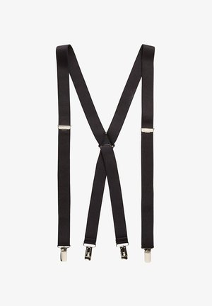 BLACK THIN BRACES - Belt - black