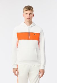 Lacoste Sweatshirt - blanc orange idy