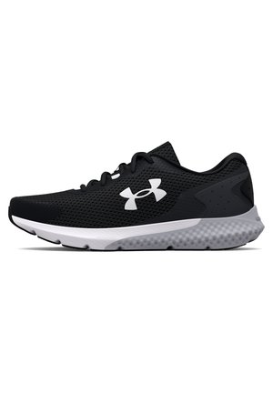 Under Armour, CHARGED ROGUE - Laufschuh Straße - schwarzweiss