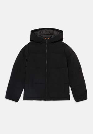 Jack & Jones Kids, JJGALAXY PUFFER - Зимно яке - black