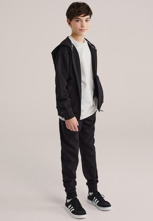 SALTY DOG - Spodnji deli trenirk - black