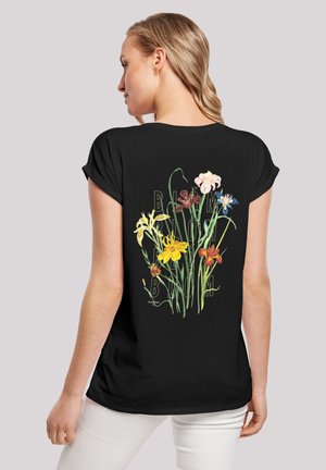 BLÓM BLUMENSTRAUSS - Print T-shirt - schwarz