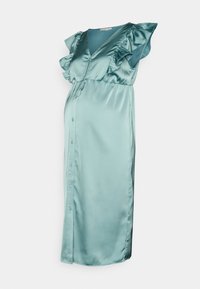Anna Field MAMA MAMA DRESS MID DRESS OPEN SLIPS  - Cocktail φόρεμα / Φόρεμα για πάρτι - light green