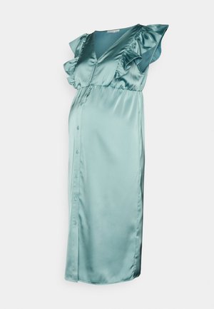 Anna Field MAMA, MAMA DRESS MID DRESS OPEN SLIPS - Kokteilikleit/peokleit - light green