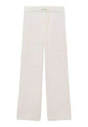 Mango STRAIGHT  - Trousers - white