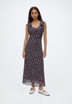 Forever New, RUFFLE COLLAR DRESS - Robe de jour - choc ray ditsy