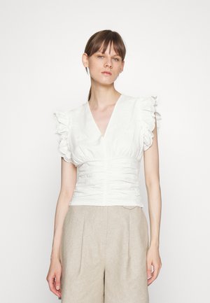 THALLO VERLA BLOUSE - Blouse - snow white