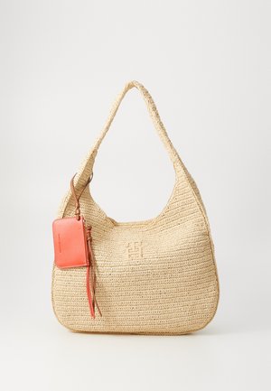 SUMMER SET - Shopping Bag - natural raffia