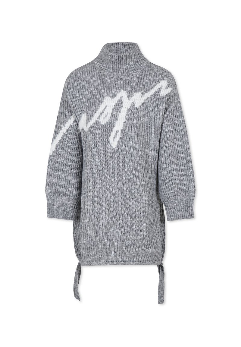 MSGM Abito in maglia - grey