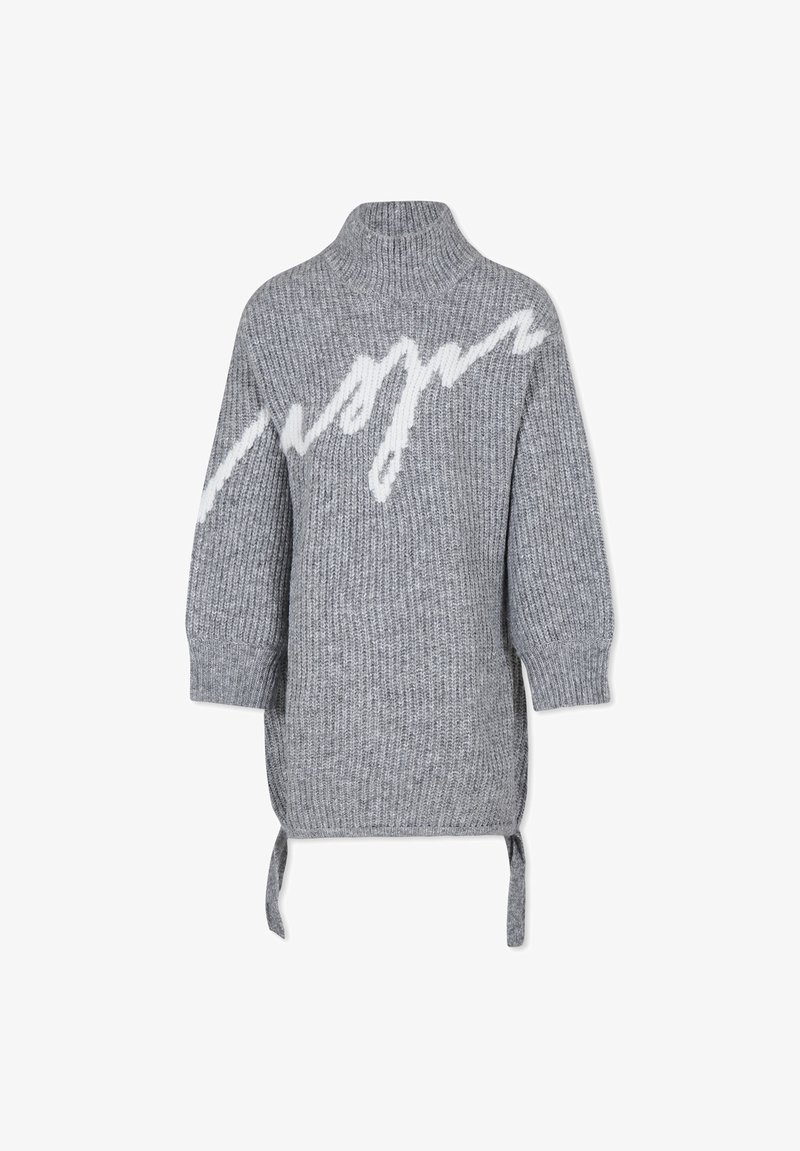 MSGM Abito in maglia - grey