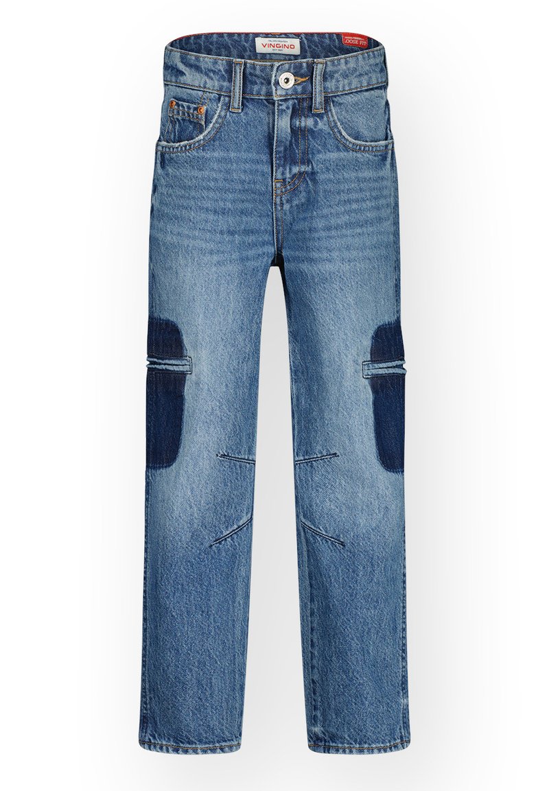 VINGINO Relaxed fit jeans blauw denim/bluedenim