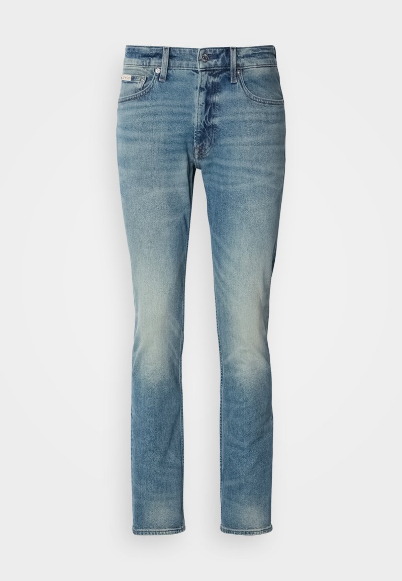 Calvin Klein Jeans Slim fit jeans blauw denim/bluedenim