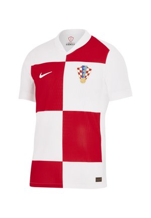 Nike Performance Sport T-Shirt - weissrotweiss