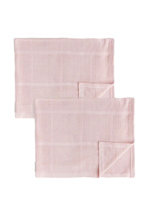 Next, 2 PACK COTTON BABY CELLULAR BLANKETS UNISEX - Copriletto - pink