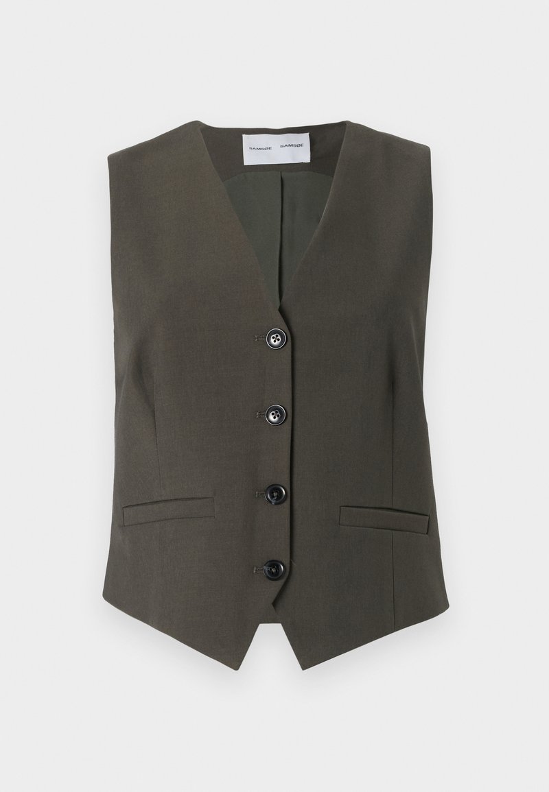 Samsøe Samsøe Bodywarmer donkergroen