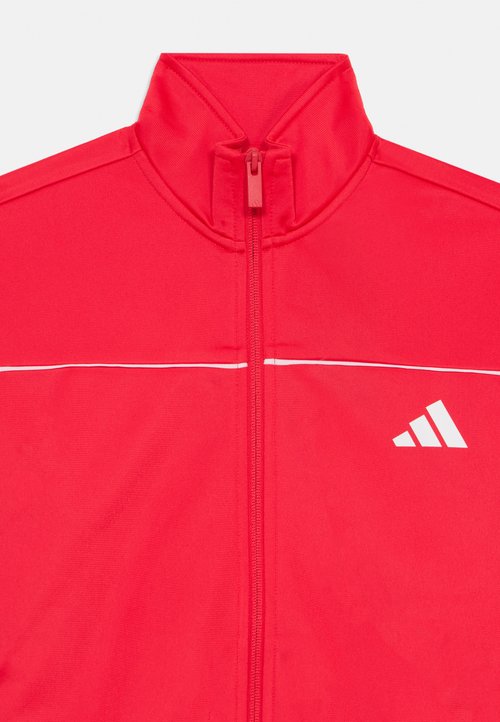 adidas COLORPOP TRACKSUIT UNISEX SET - Tracksuit - pure ruby/white — foto 4