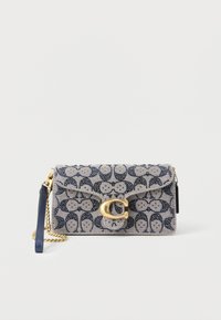 CRYSTAL SIGNATURE TABBY CHAIN CROSSBODY - Keresztpántos táska - cadet