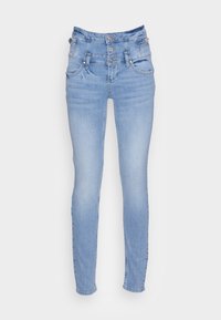 RAMPY - Calças de ganga de corte skinny - blue seducti