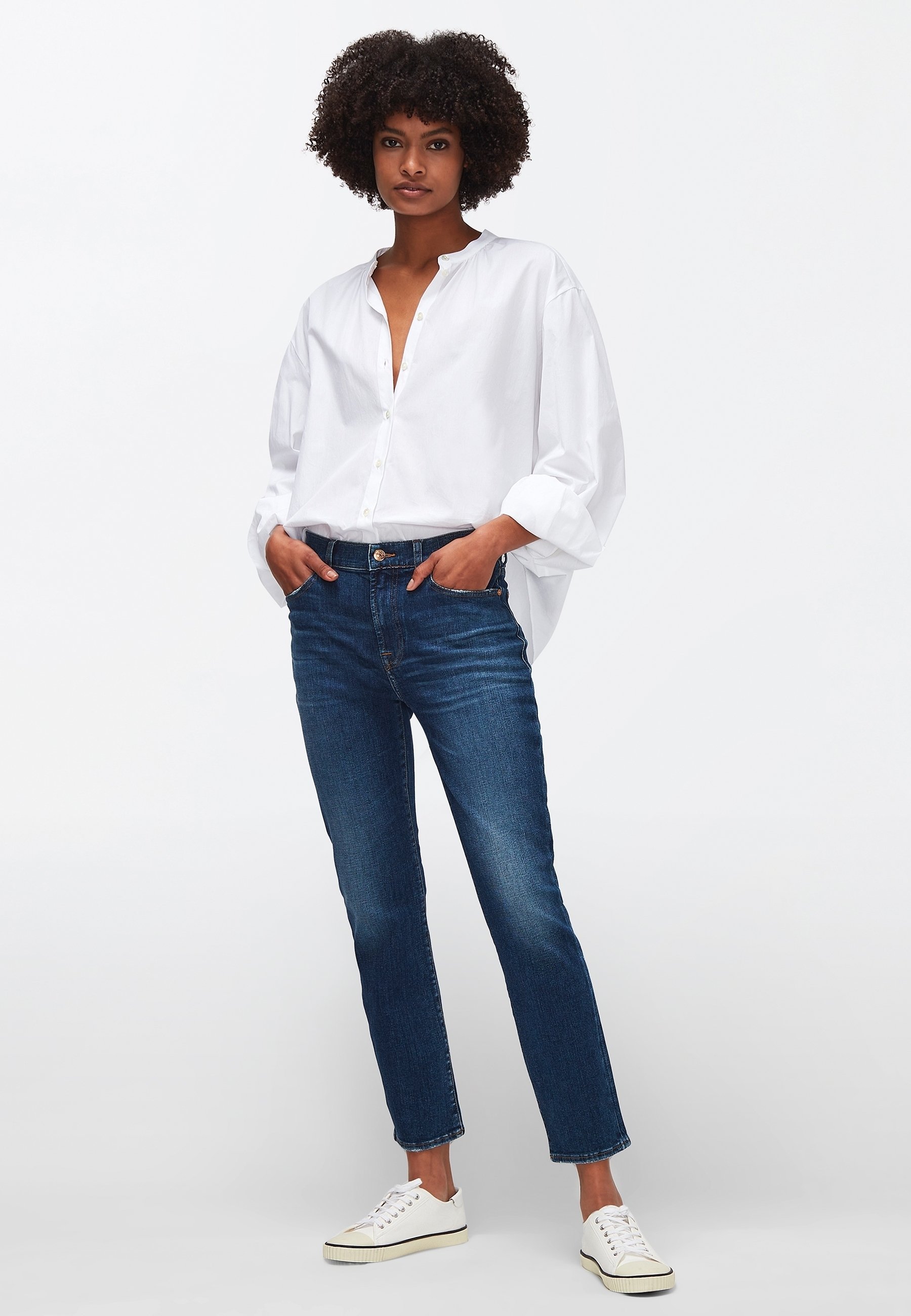 7 for all mankind Bootcut jeans - dark blue - Zalando.de