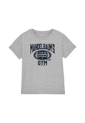 Cotton Soul, SEINFELD/MADELBAUM'S GYM UNISEX - Print T-shirt - mottled light grey