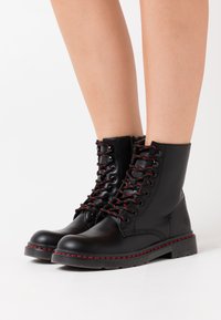 Dockers by Gerli Lace-up ankle boots - allblack