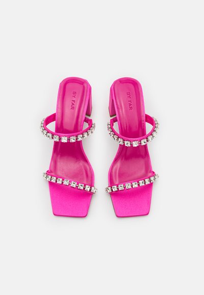 BY FAR TANYA - Μιουλ με τακούνι - pink