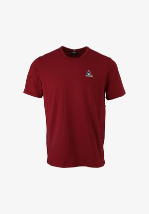 le coq sportif, ESS TEE SS N°1 M - T-shirt basic - rio red