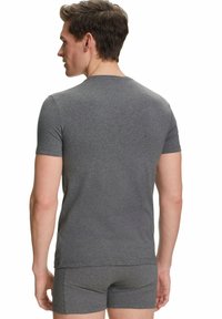 FALKE DAILY COMFORT 2-PACK ROUND NECK - Maglietta intima - dark grey heather