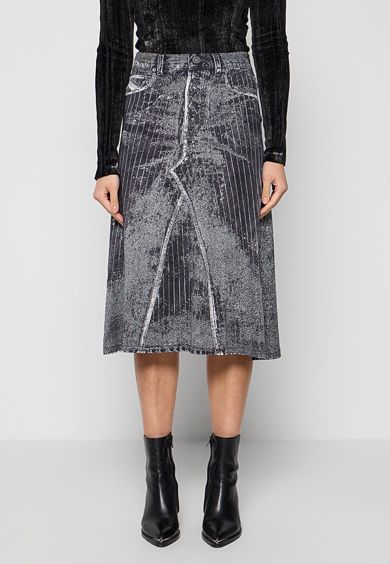 Diesel A-lijn rok zwart