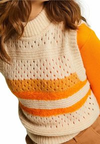 Esprit Strickpullover - orange