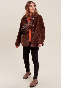 Breal MIT KNÖPFEN - Giacca invernale - marron foncé