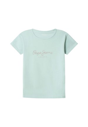 HANA GLITTER  - T-shirt con stampa - aqua blue
