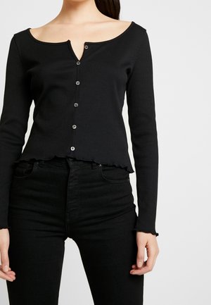 Langærmet T-shirt - dark grey