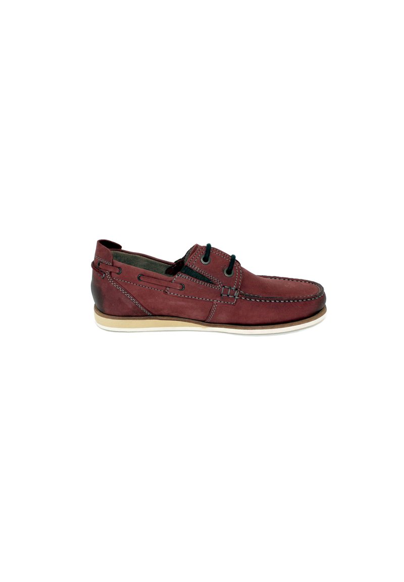 Herren Klassische Schnürer | Fretz Men Bootsschuh amarone/bordeaux - SS24750 Herren Klassische Schnürer | Fretz Men Bootsschuh amarone/bordeaux - SS24750
