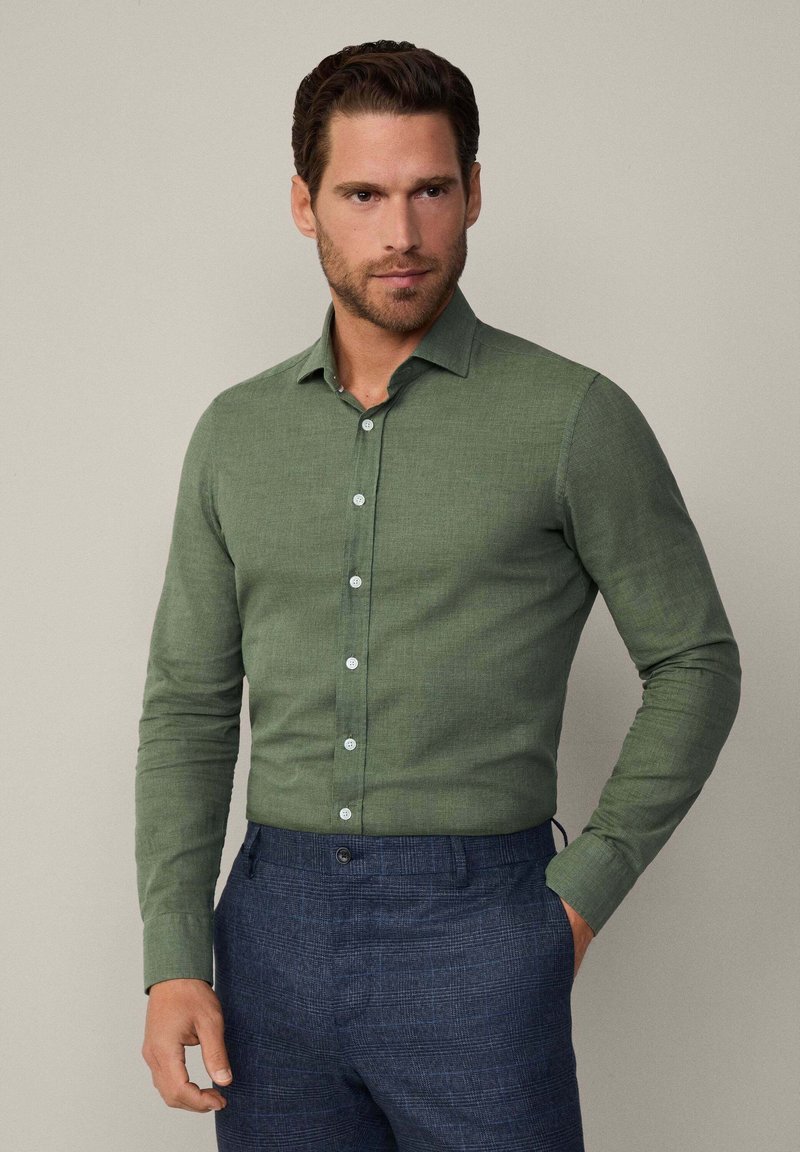 Hackett London ETEMINE - Camicia elegante - green