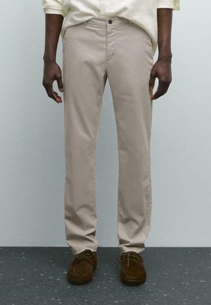 Trousers - beige