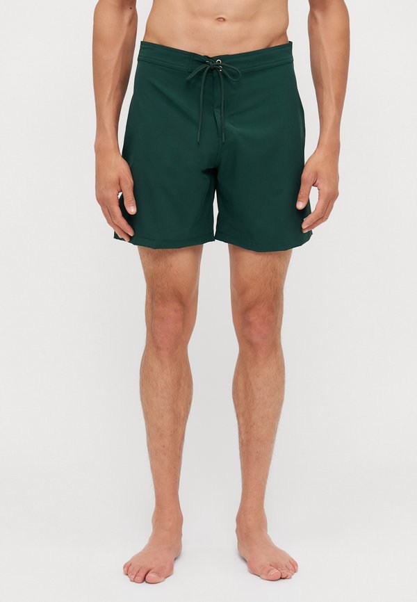 SOLID TECHNICAL SURF TRUNKS - Swimming shorts - pine