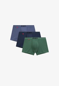 Niewybrane, light denim indygo green