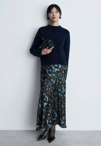 Mango Maxirok - dark blue