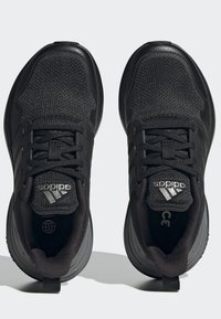 adidas Performance RAPIDASPORT BOUNCE LACE - Zapatillas running asfalto - core black   core black   iron metallic