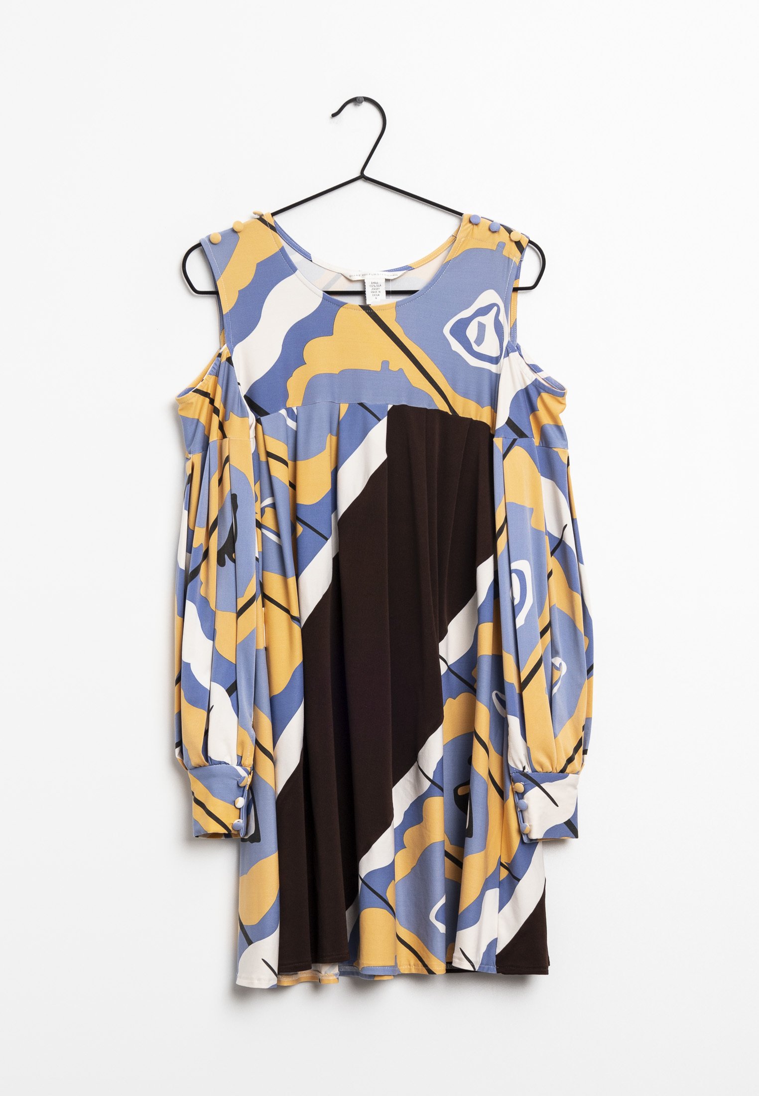 Diane von Furstenberg Day dress multi colored/multi-coloured