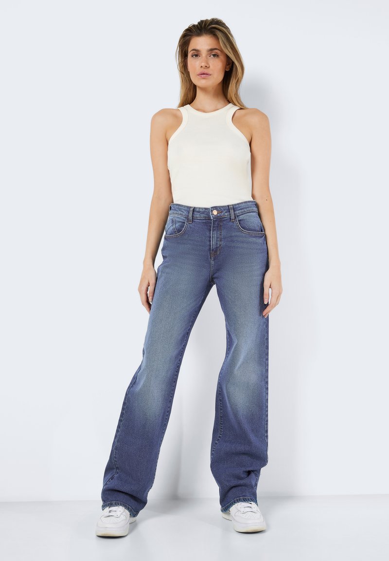 YAS - Yaselsie Wide Jeans - 4951955 Medium Blue Denim