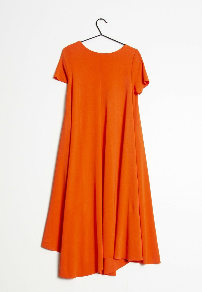 necklace one shoulder dress Kathleen Velvet One-Shoulder Midi Formal Dress main image 0
