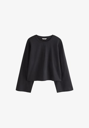Lindex, LINDEX JERSEY TOP WITH WIDE SLEEVES LINDEX - Maglietta a manica lunga - black