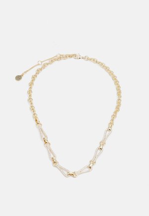 LOOPED PAVE FRONTAL - Ogrlica - gold-coloured