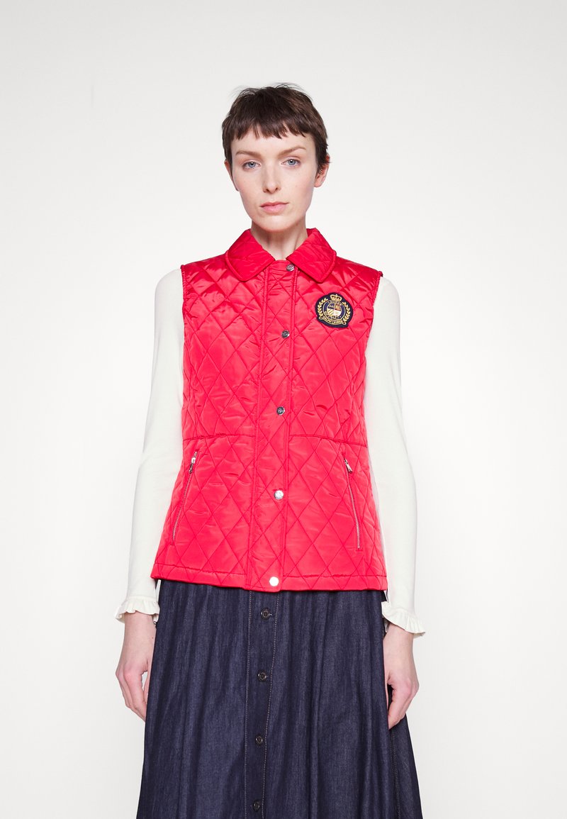 Lauren Ralph Lauren INSULATED VEST Vestă cactus flower/roșu deschis